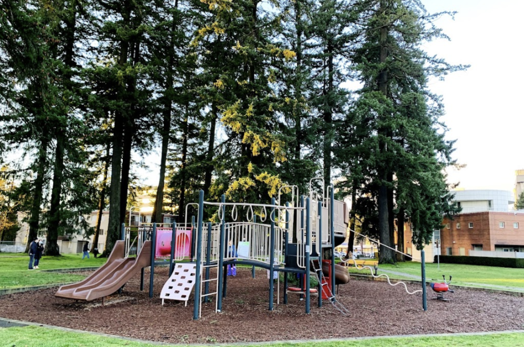 Lobley Park Playground Before Recycled BC Tires