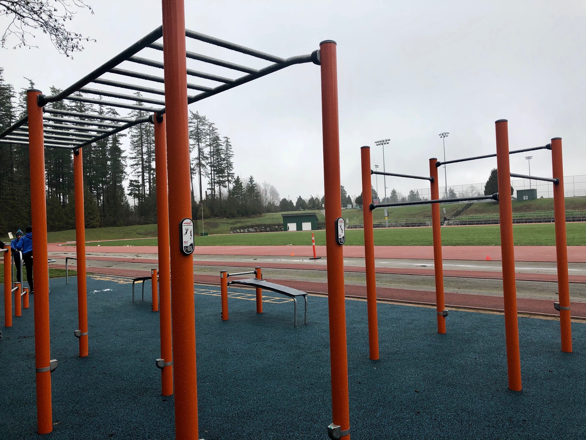 South Surrey Athletic Park installs new fitness flooring made from