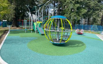 Lobley Park Playground Recycled BC Tires